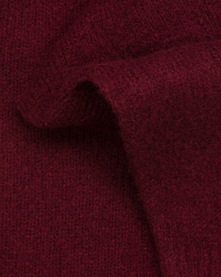 The Truman Sweater in Bordeaux