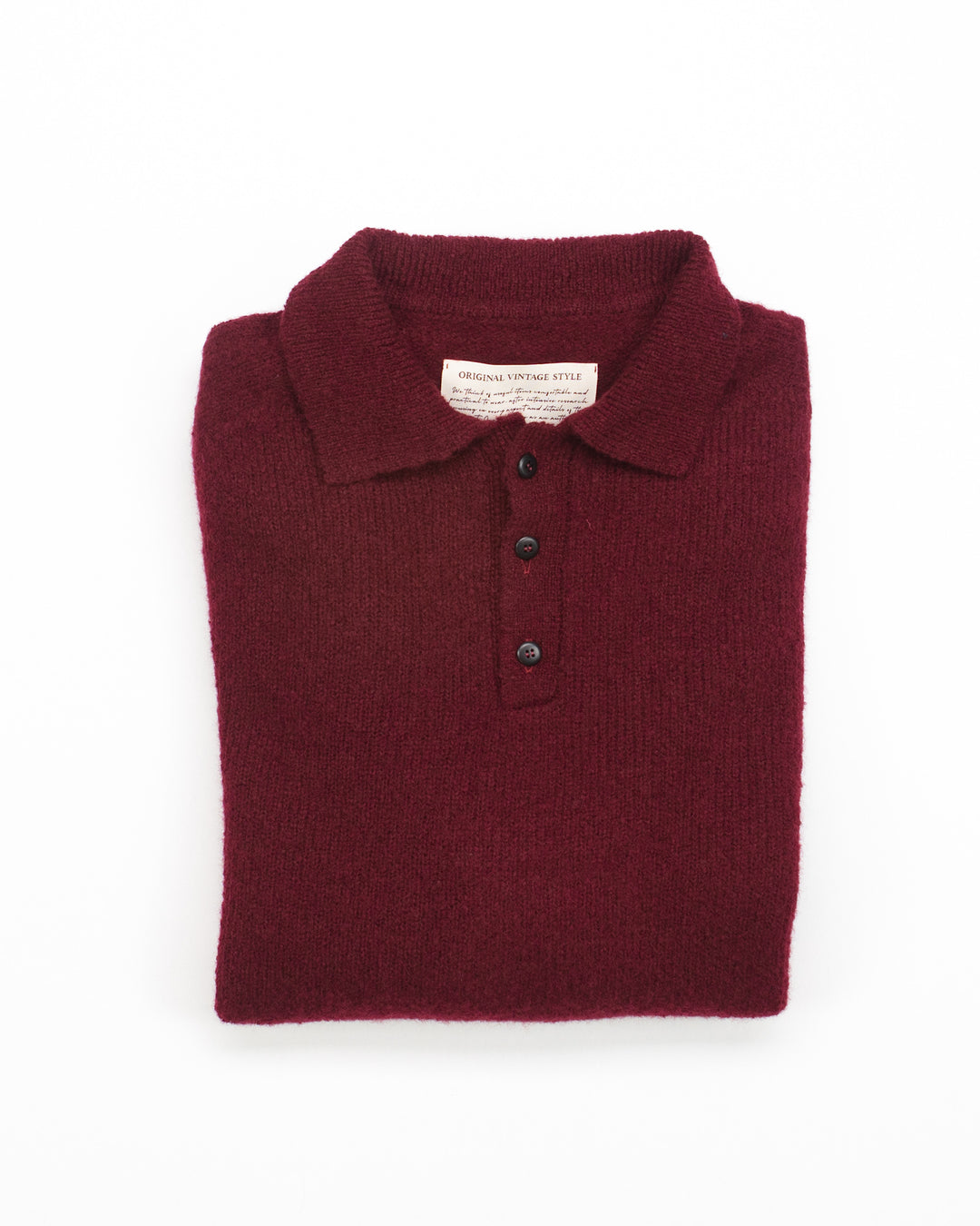 The Truman Sweater in Bordeaux