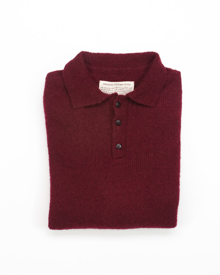 The Truman Sweater in Bordeaux