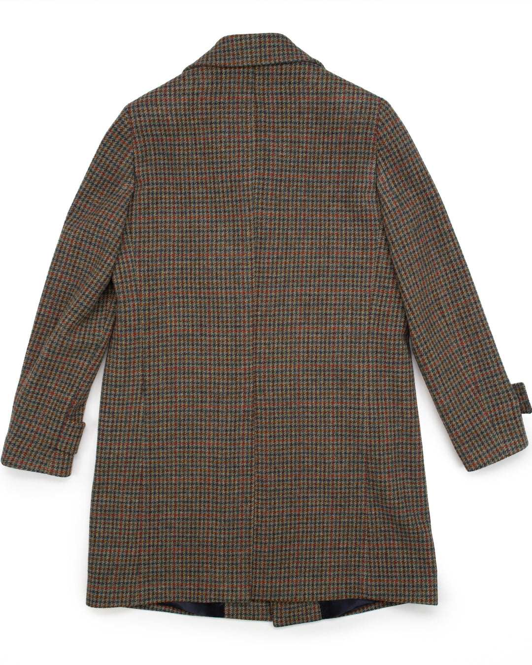 The Budapest Coat in Houndstooth Wool