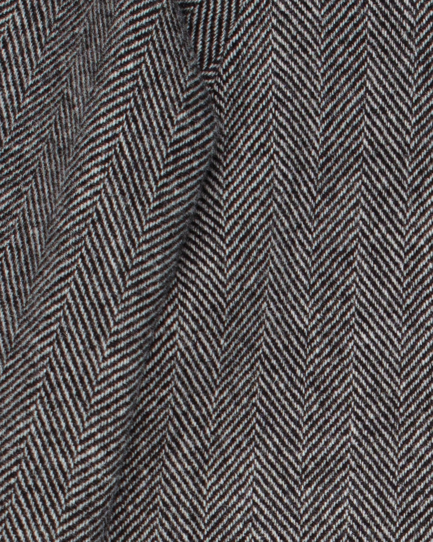 The Zagabria Coat in Herringbone Wool