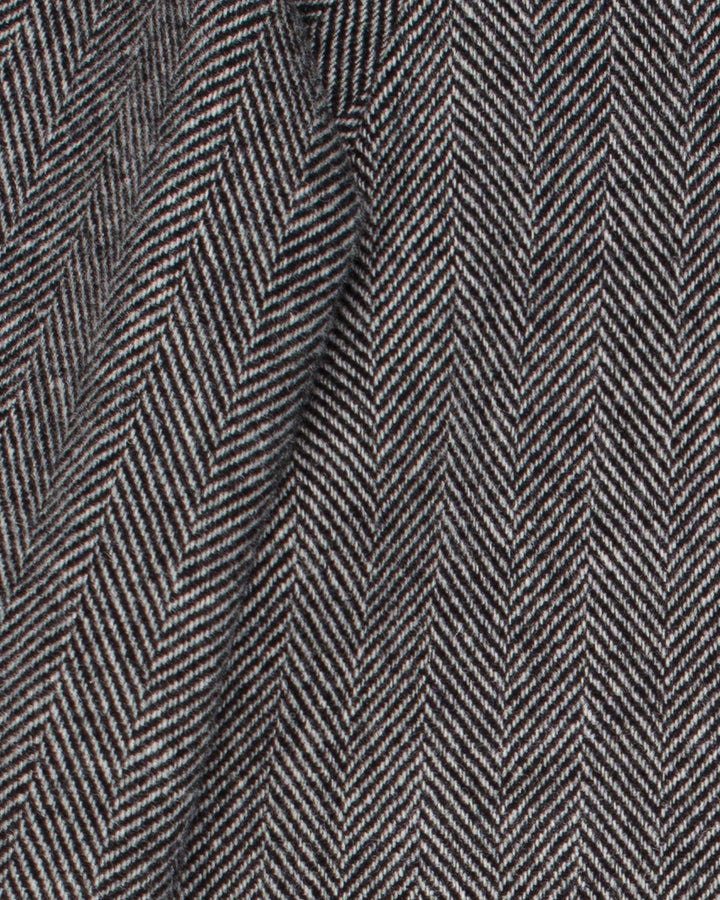 The Zagabria Coat in Herringbone Wool