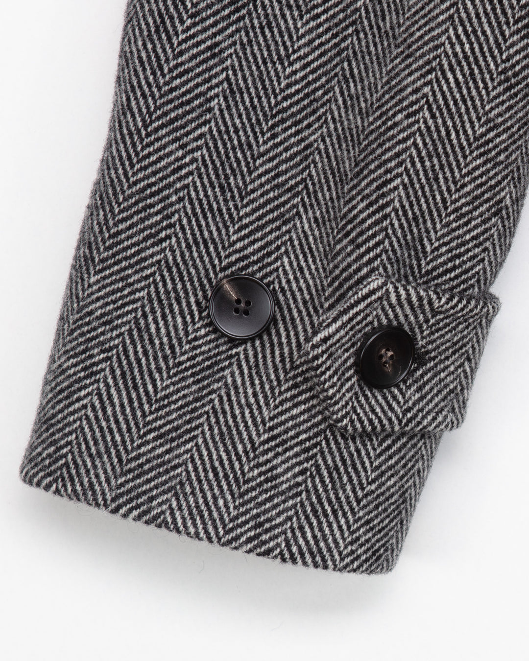 The Zagabria Coat in Herringbone Wool