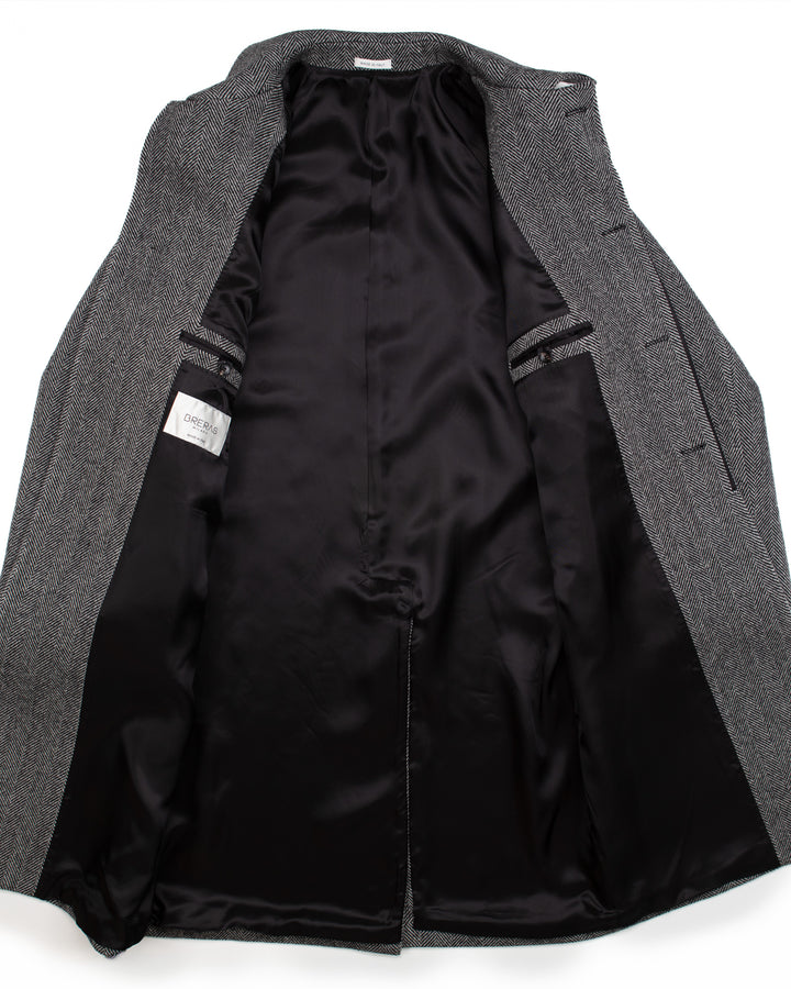 The Zagabria Coat in Herringbone Wool