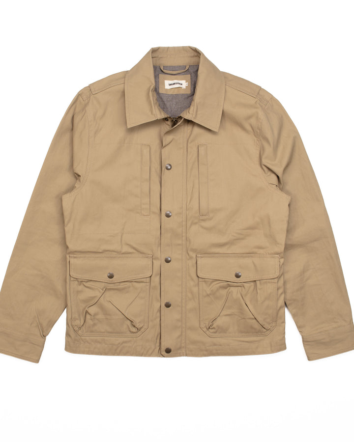 The Pathfinder Jacket in Khaki Dry Wax #1809