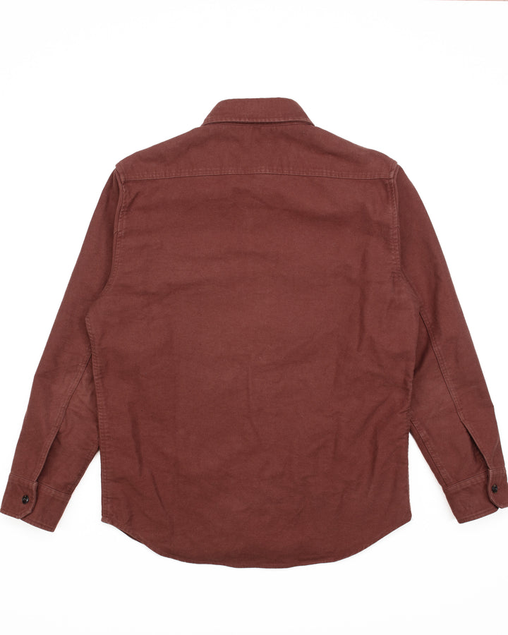 The Maritime Shirt in Cherry Moleskin #1832