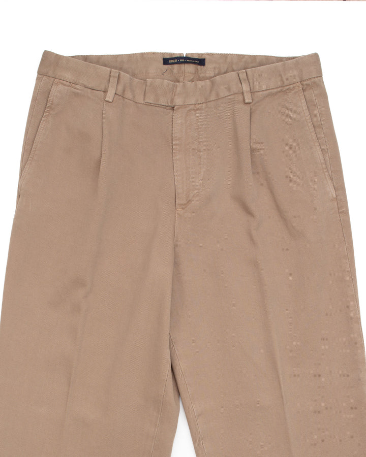 The Margutti Pant in Tan Twill