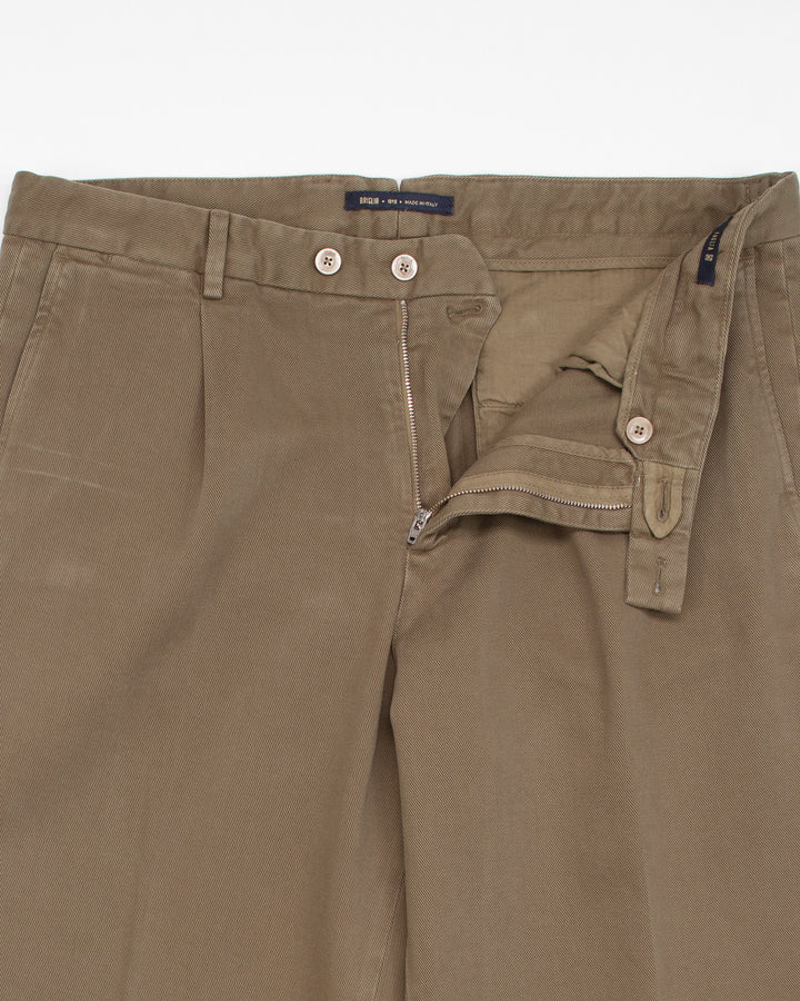 The Margutti Pant in Khaki Twill