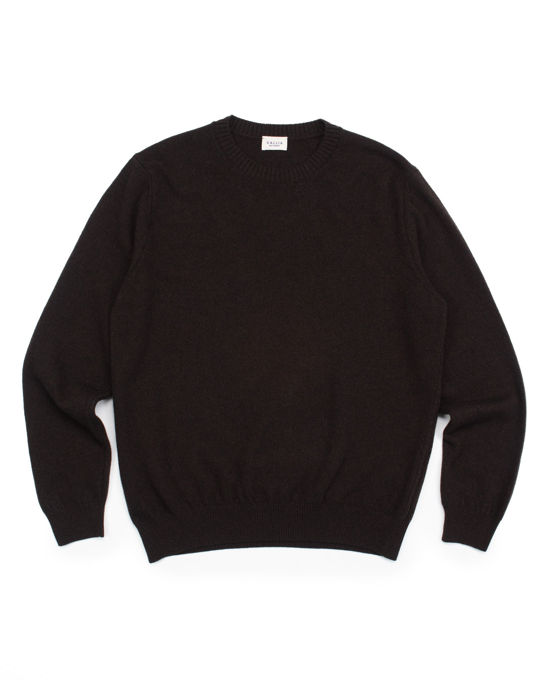 The Gable Sweater in Dark Brown