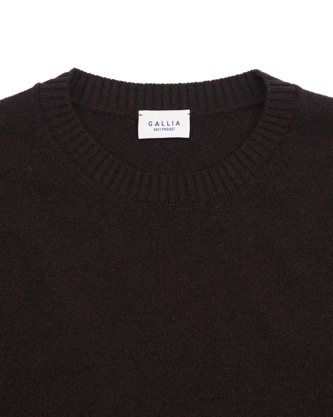 The Gable Sweater in Dark Brown
