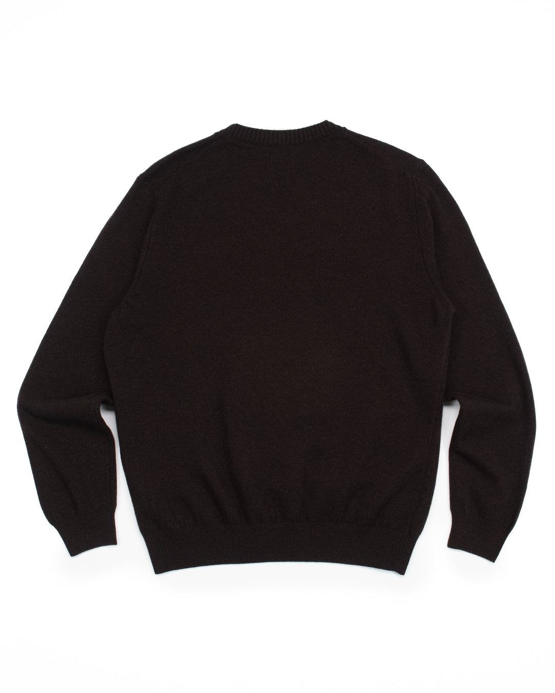 The Gable Sweater in Dark Brown