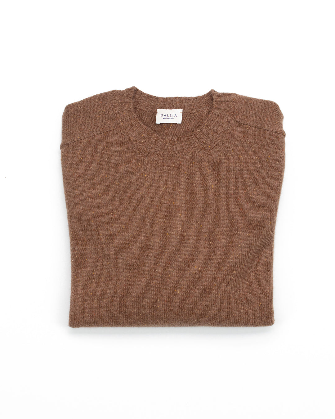 The Colby Sweater in Tan Donegal