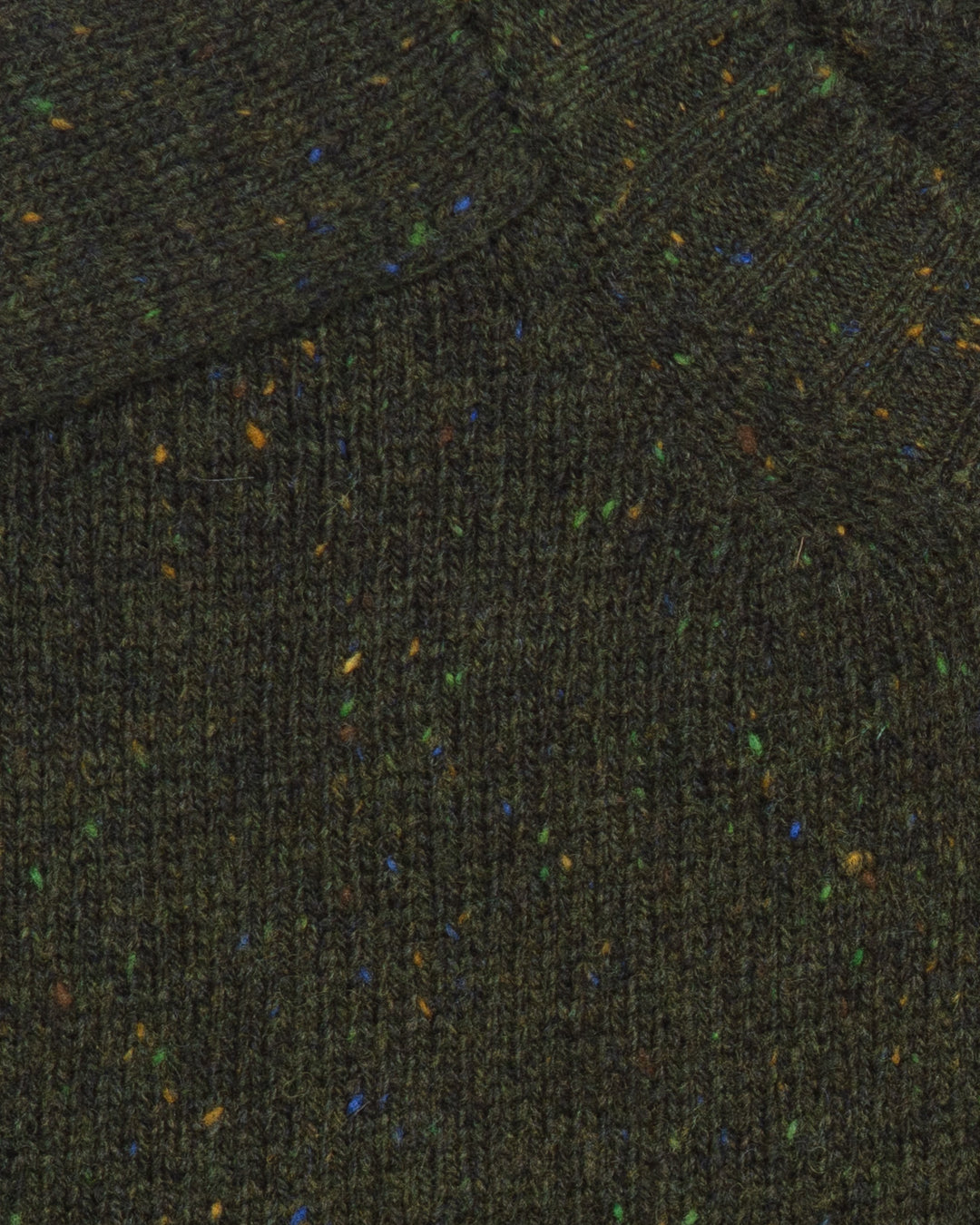 The Colby Sweater in Forest Donegal