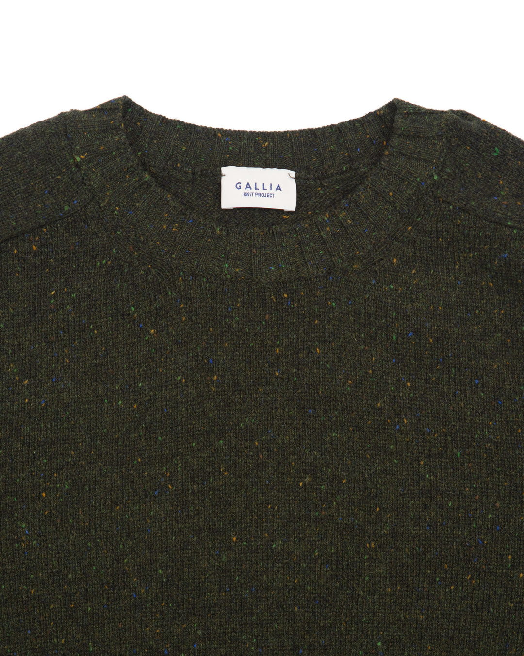 The Colby Sweater in Forest Donegal