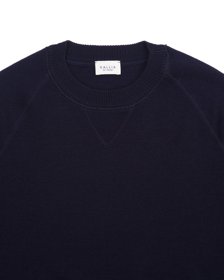The Presley Crewneck in Navy