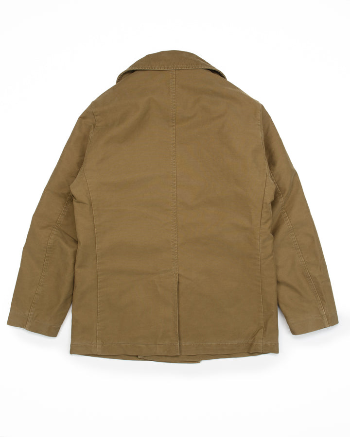 Peacoat in Khaki Jungle Cloth