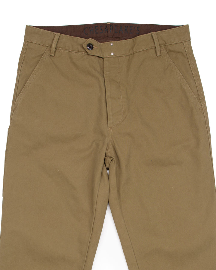 Red Hook Canvas Pants in Khaki Green