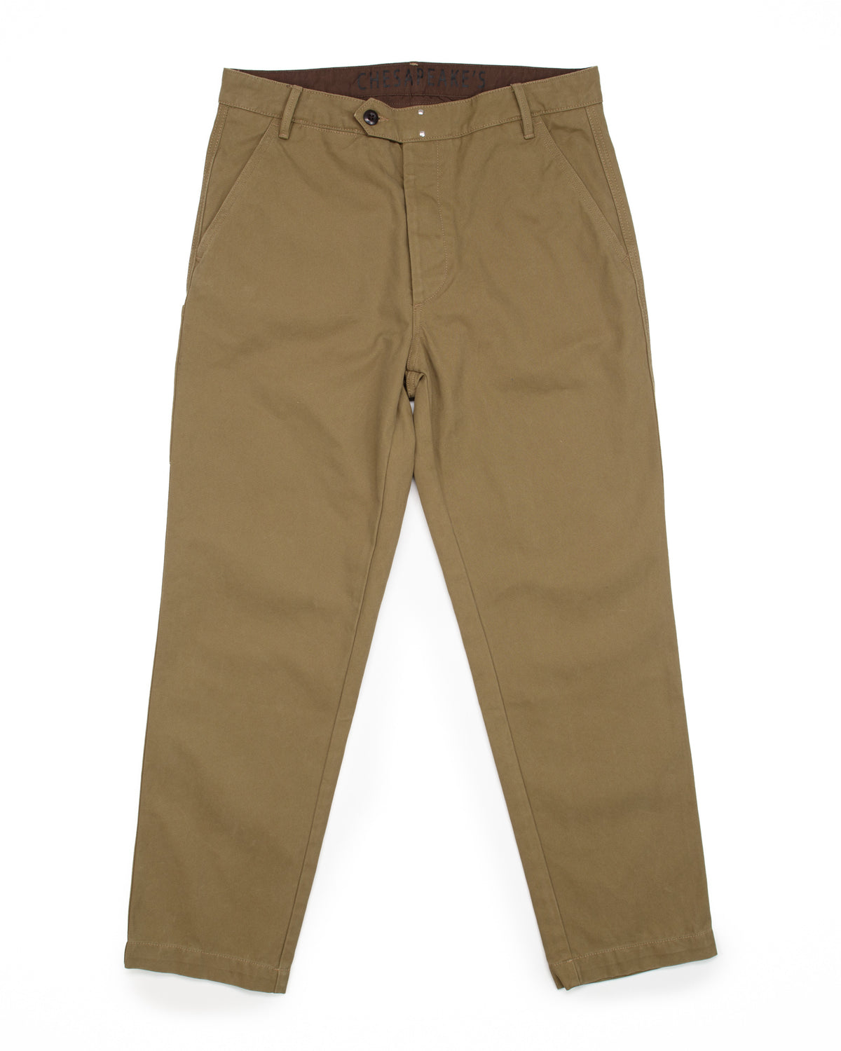 Red Hook Canvas Pants in Khaki Green