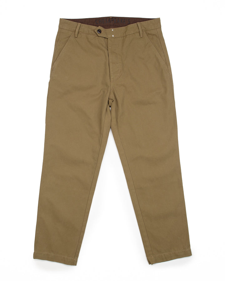 Red Hook Canvas Pants in Khaki Green