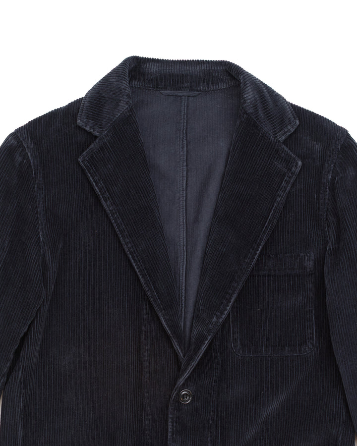 The Julian Jacket in Navy Corduroy