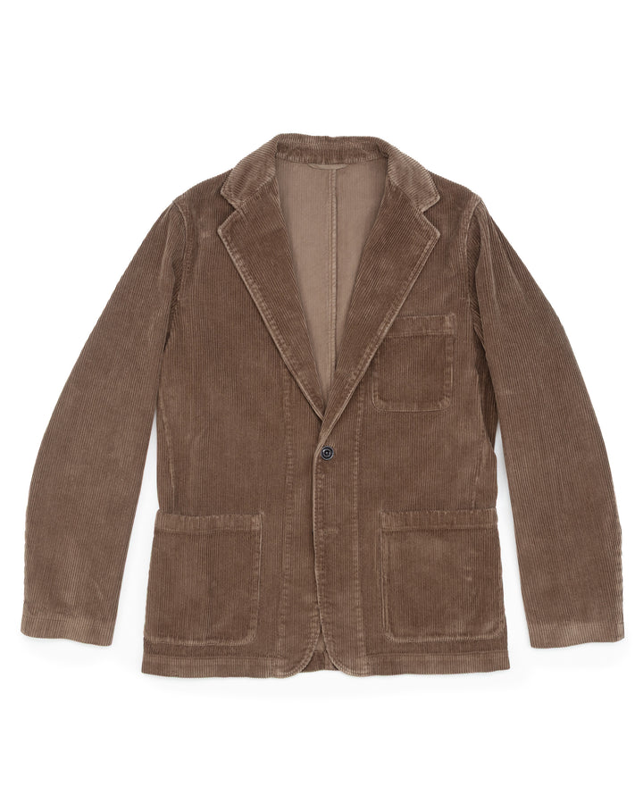 The Julian Jacket in Tan Corduroy