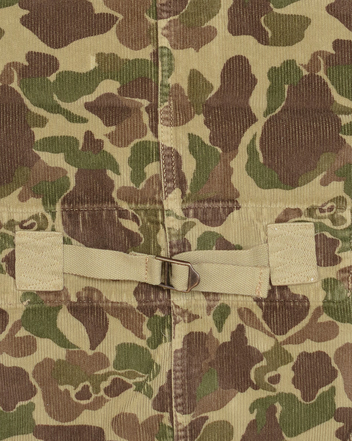 The Scott Vest in Camo Corduroy