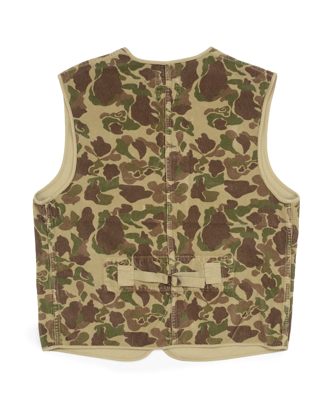 The Scott Vest in Camo Corduroy