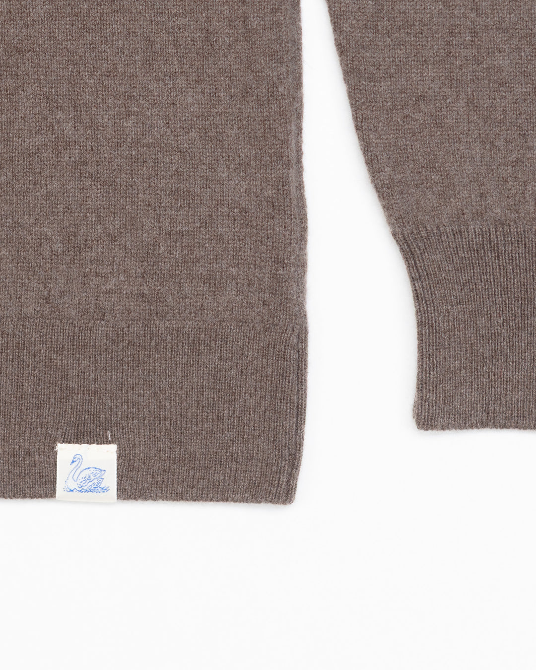 Knitted Polo Shirt in Grain