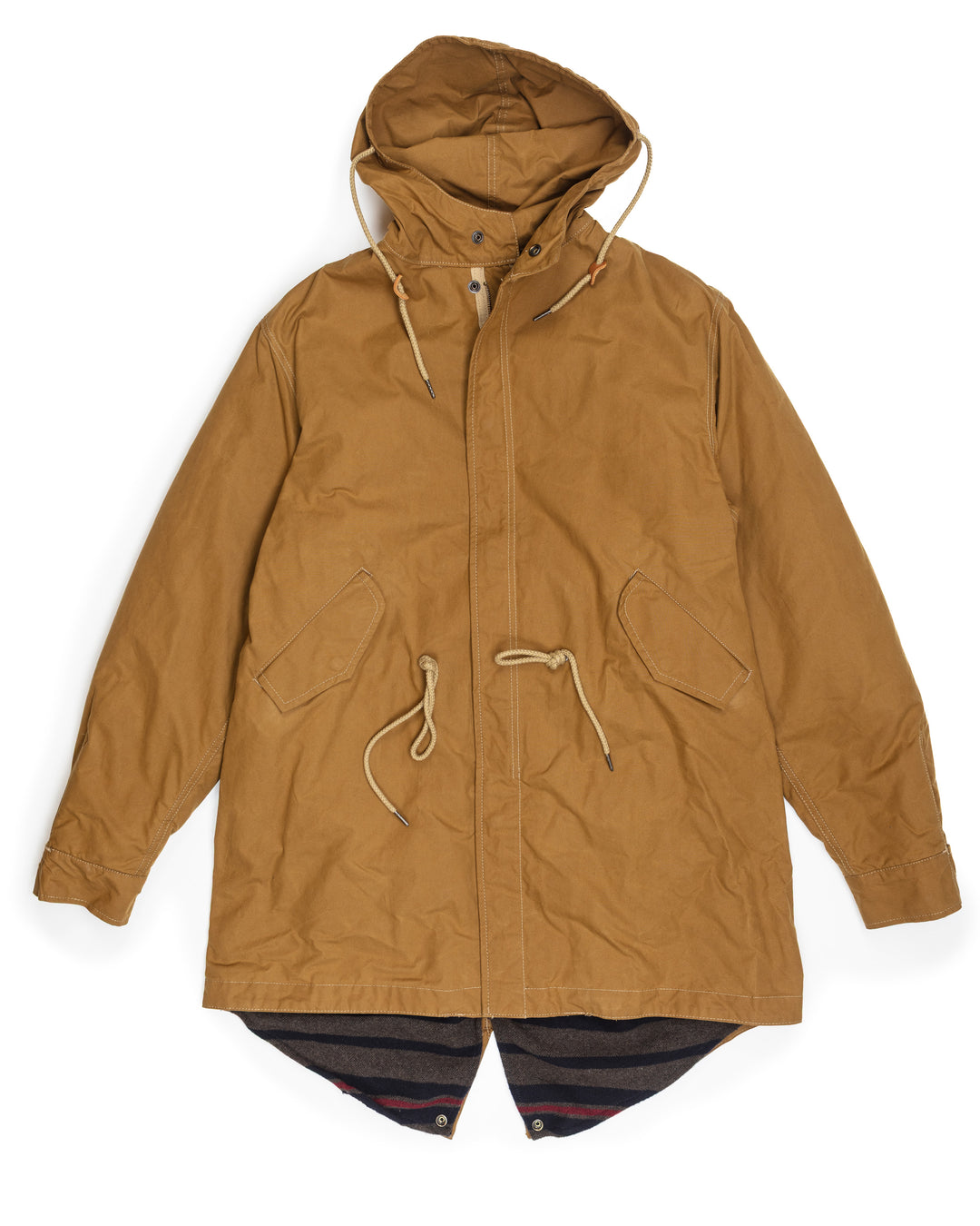M-51 Fishtail Parka in Waxed Khaki