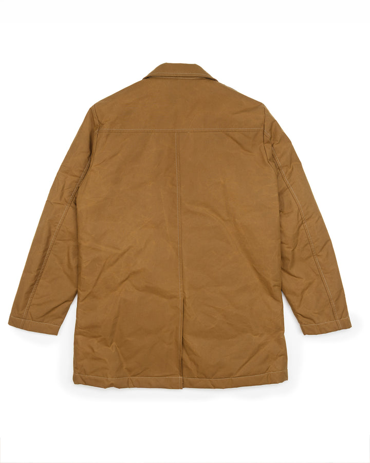 The Holmes Coat in Waxed Khaki