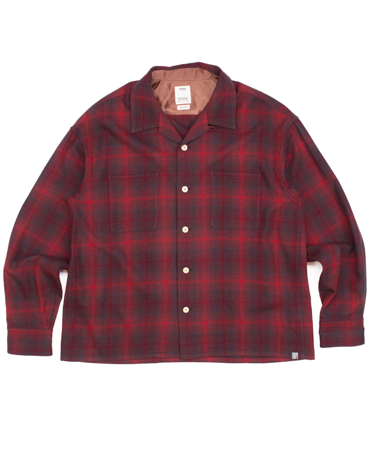 Palmer Convertible Collar Wool Line Shirt #1816