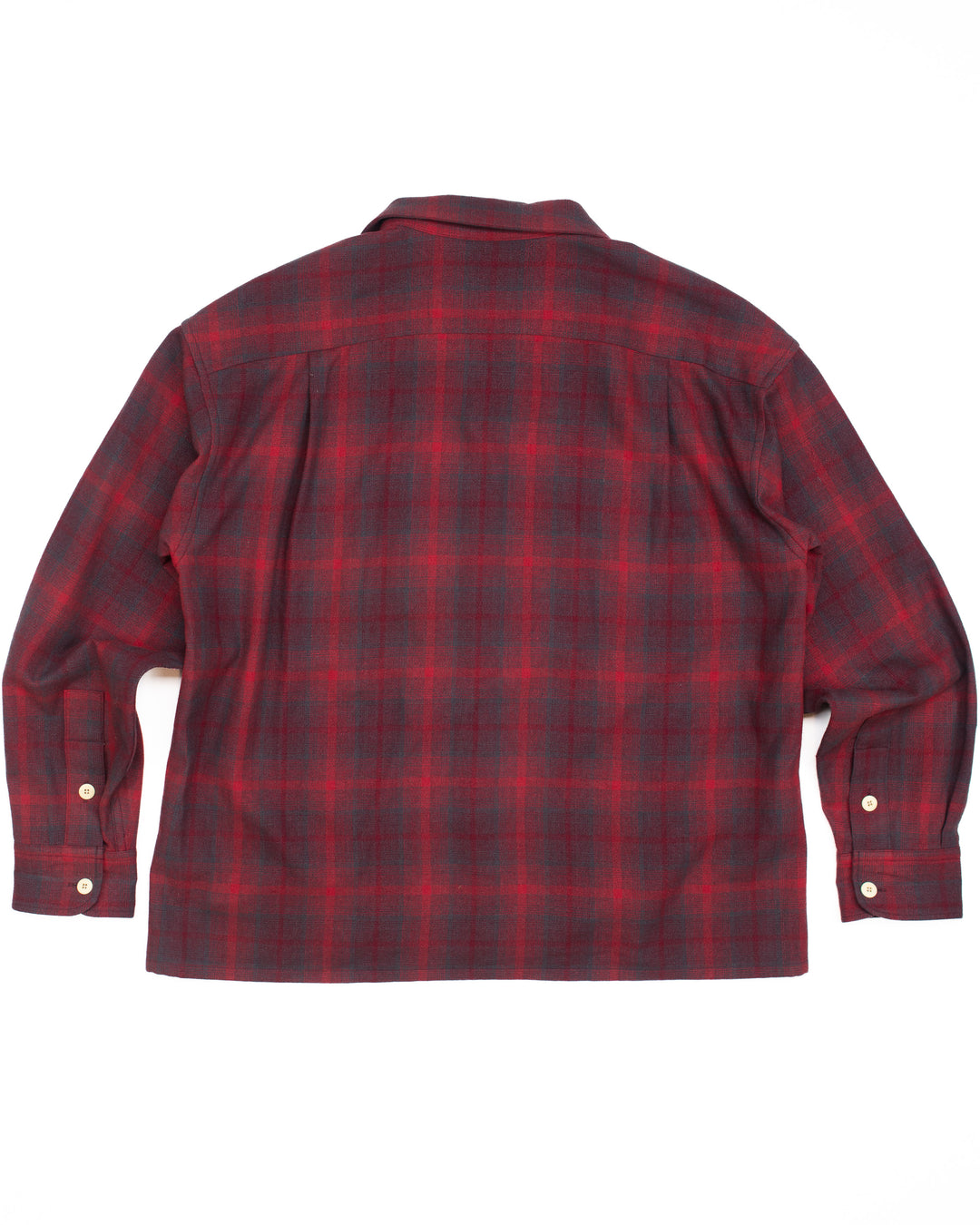 Palmer Convertible Collar Wool Line Shirt #1816