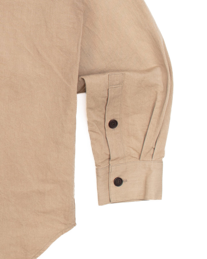 Big Shirt Two - Natural Dyed Beige #1818