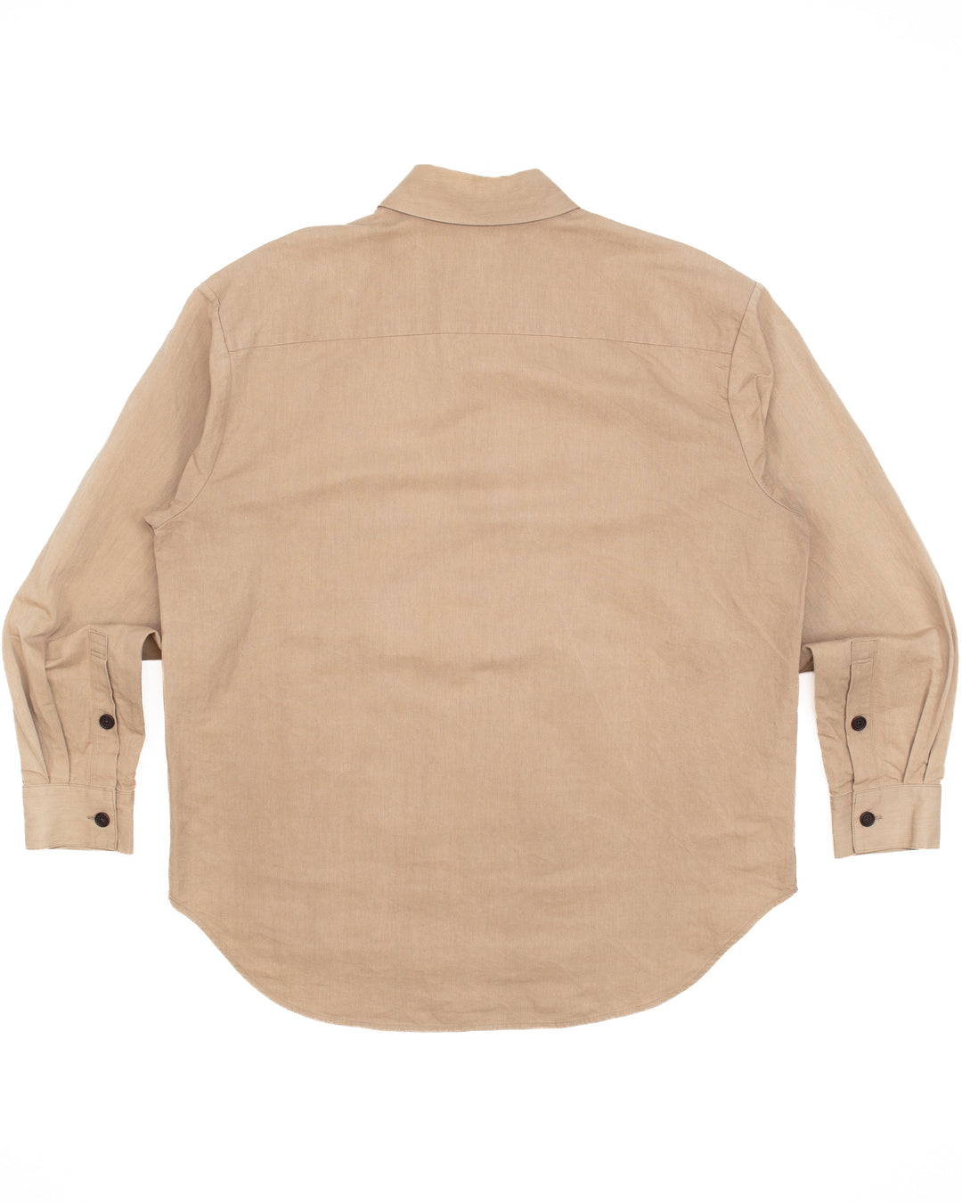 Big Shirt Two - Natural Dyed Beige #1818