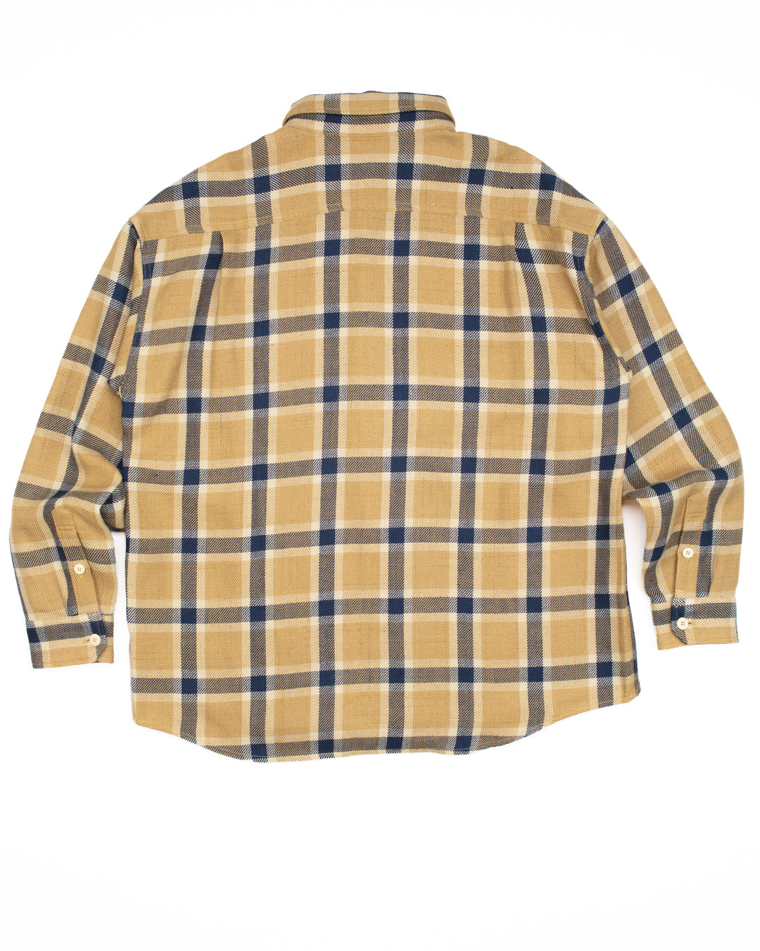 Lumber Plaid Shirt in Wool & Linen #1826