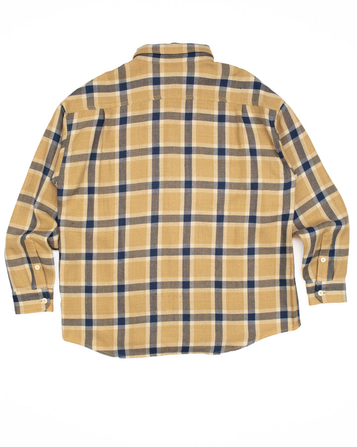 Lumber Plaid Shirt in Wool & Linen #1826
