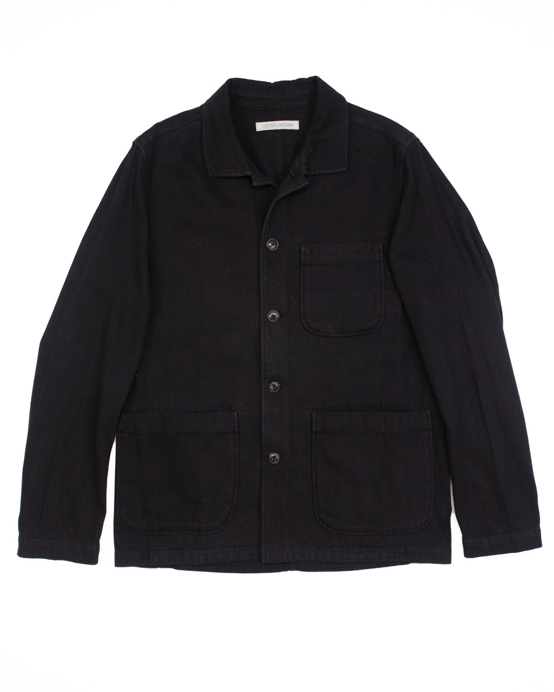 Moleskin Chore Coat in Black #1835