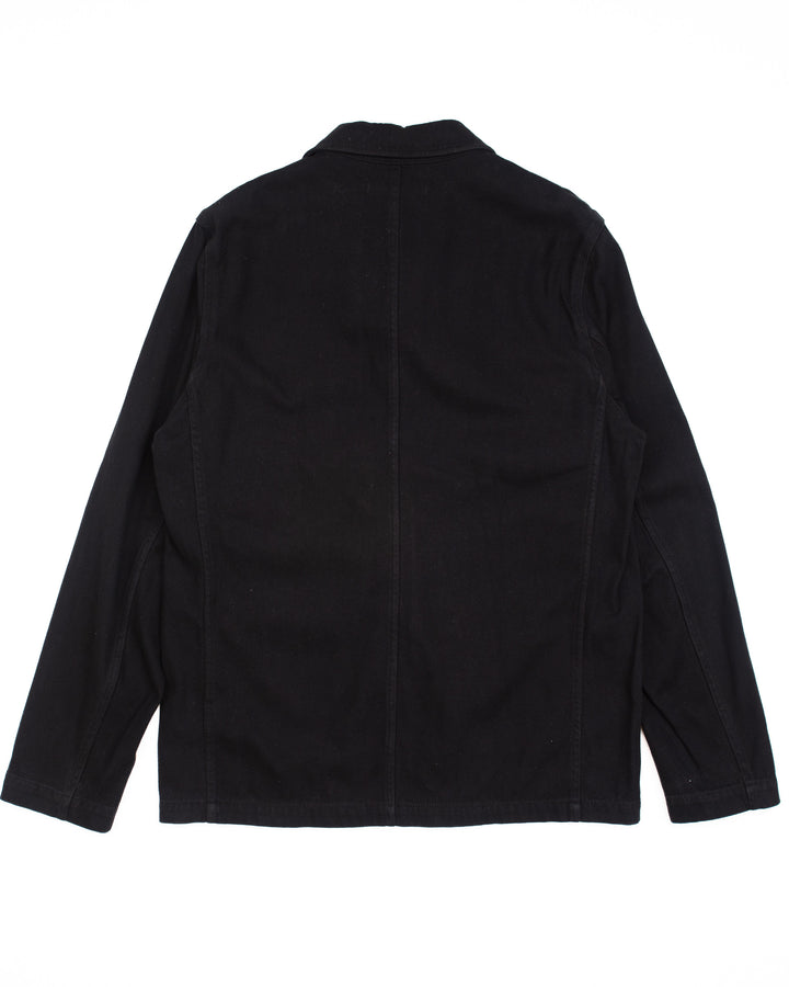 Moleskin Chore Coat in Black #1835