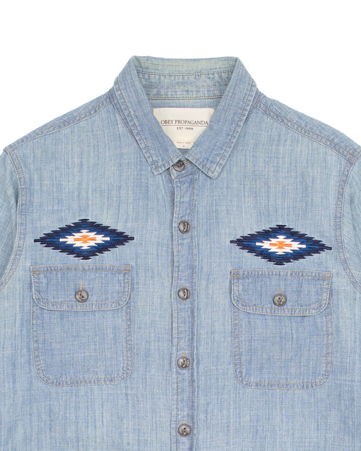 Navajo Chambray Shirt #1836