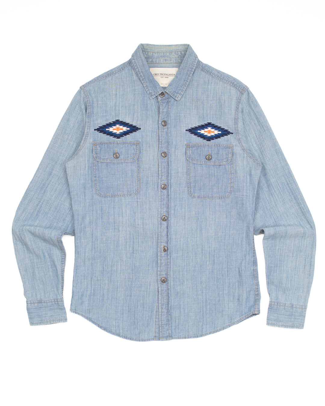 Navajo Chambray Shirt #1836