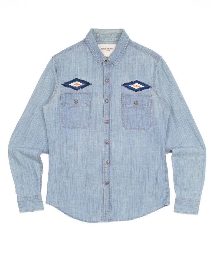 Navajo Chambray Shirt #1836