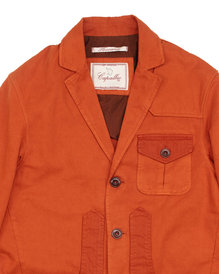 Iconic Summer Jacket in Rust HBT #1842