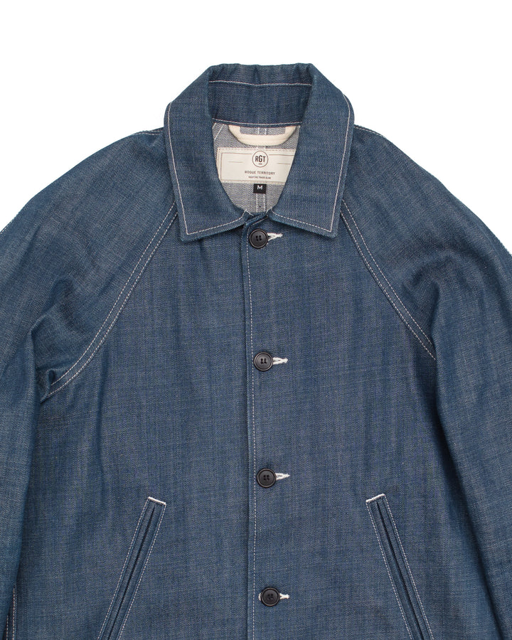 Peacoat in Light Indigo Denim #1843
