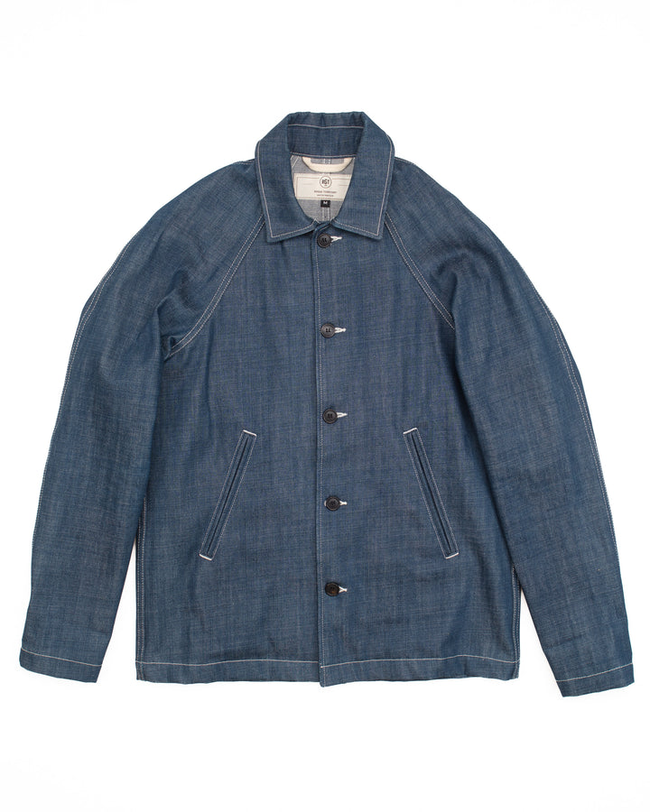 Peacoat in Light Indigo Denim #1843