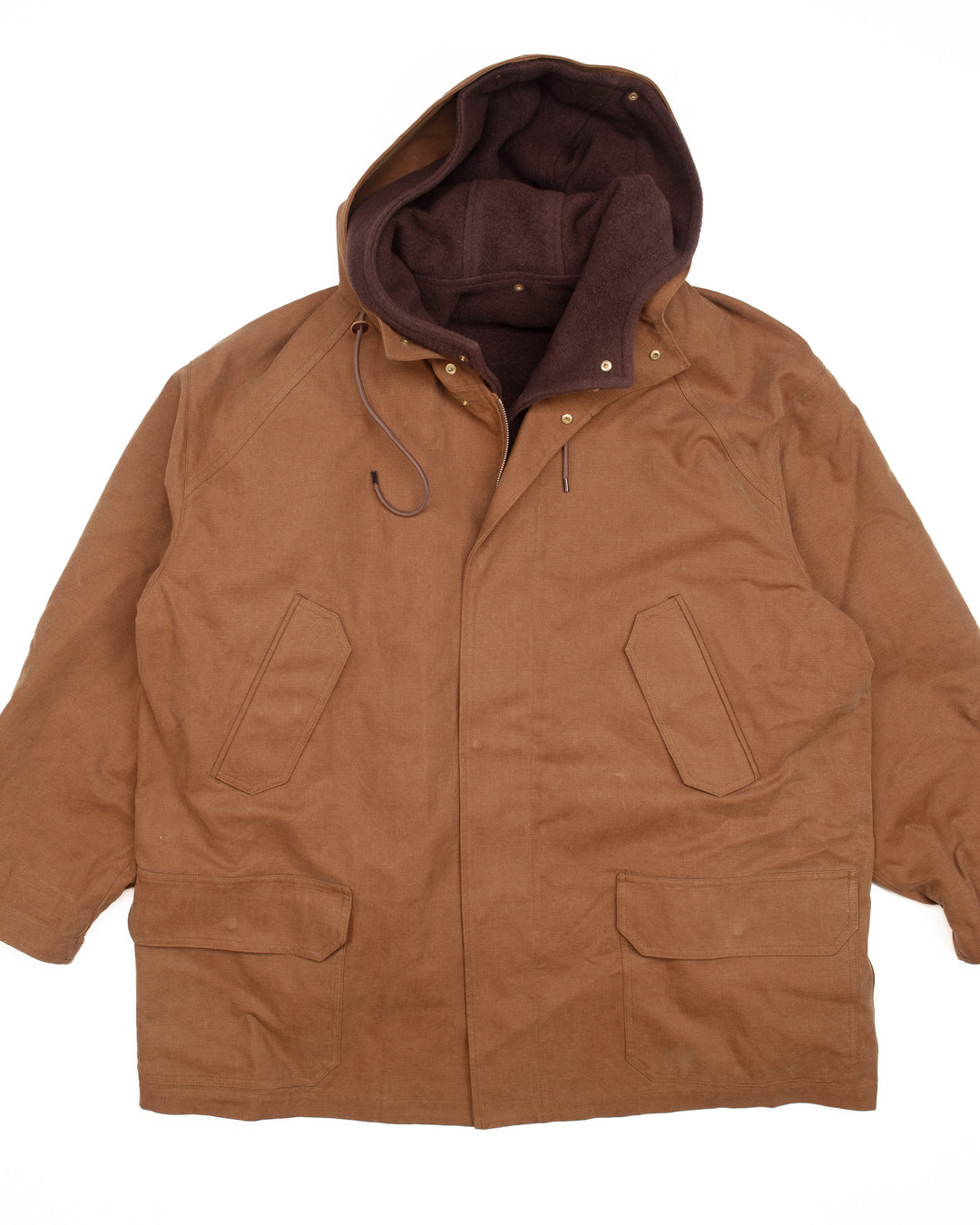 Washed Heavy Canvas Lined Coat #1850