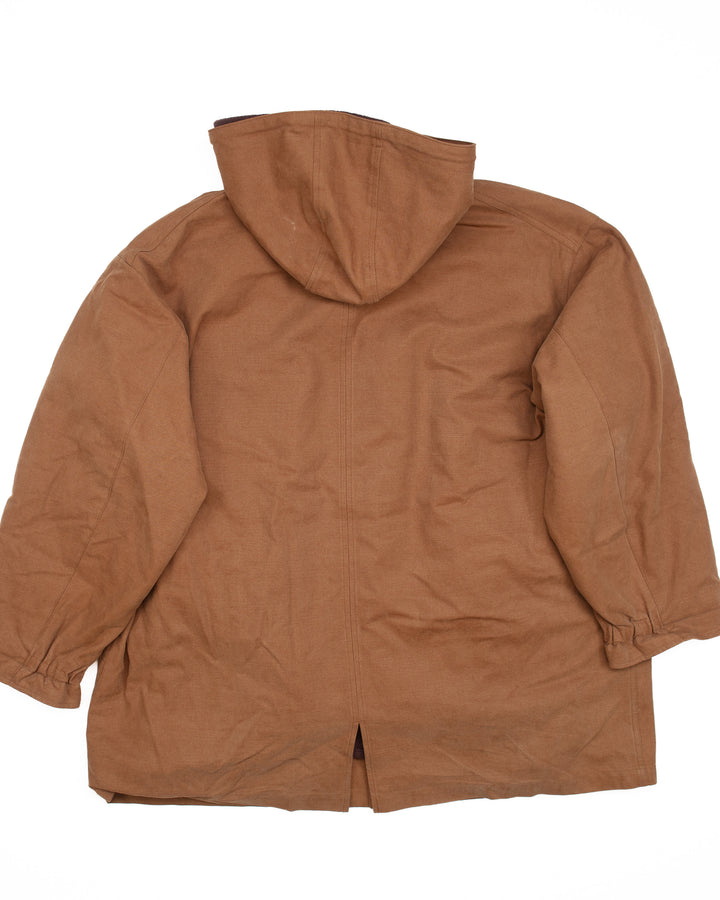 Washed Heavy Canvas Lined Coat #1850