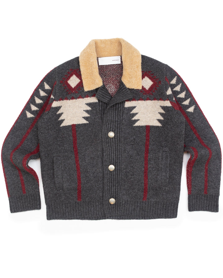 The Charcoal Jacquard Jacket