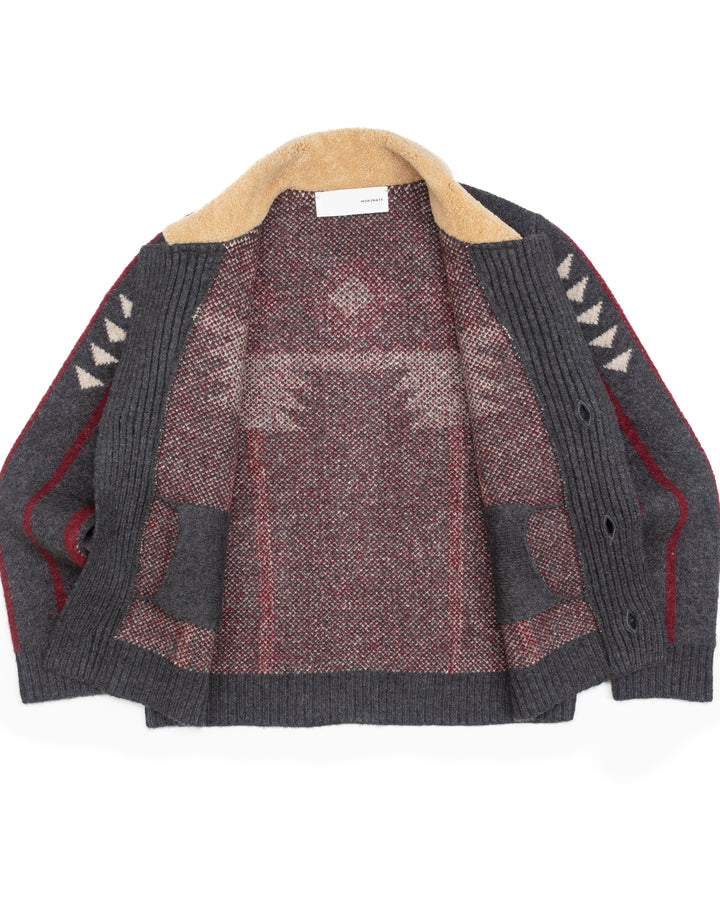 The Charcoal Jacquard Jacket