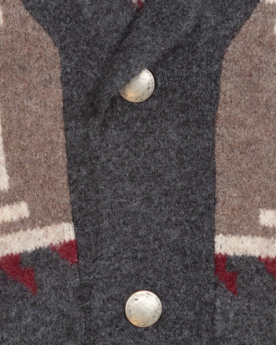 Shawl Cardigan in Charcoal