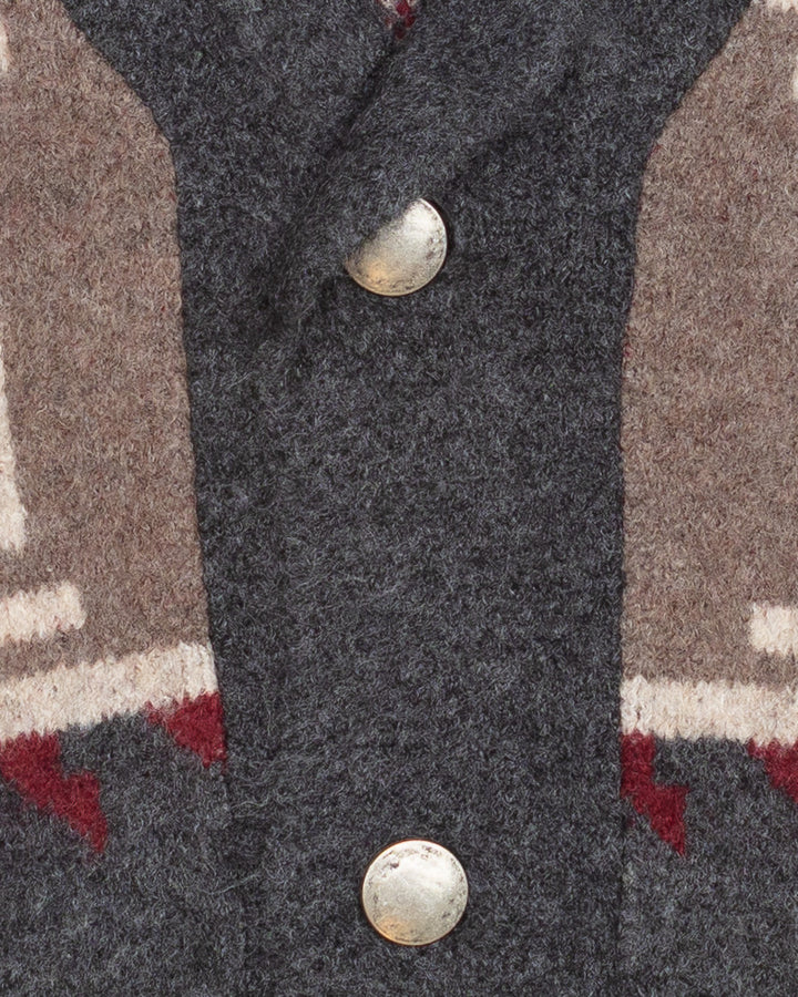 Shawl Cardigan in Charcoal